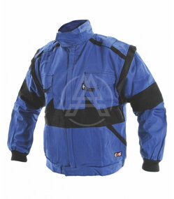 Herren-Bluse Winter LUX HUGO blau-schwarz