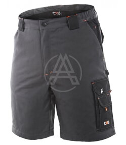 Herrenkurzhose SIRIUS ELIAS grau-orange