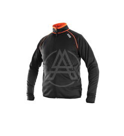 Sweatshirt TORONTO schwarz-orange