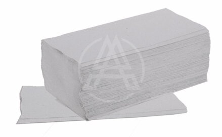 PAPIERHANDTÜCHER ZIK-ZAK grau