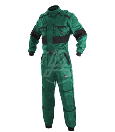 Winter-Overall LUX ALASKA grün-schwarz
