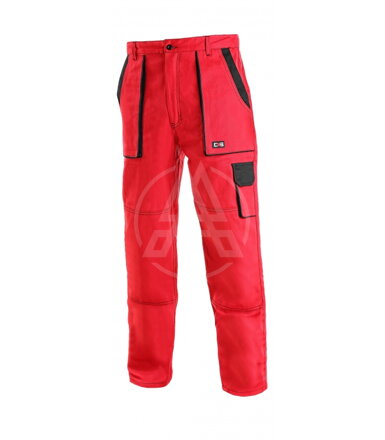 Herrenhose LUX JOSEF rot-schwarz