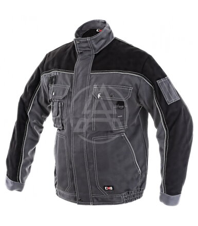 Herren-Bluse Winter ORION OTAKAR grau-schwarz