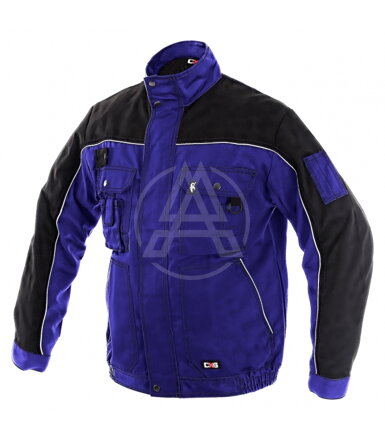 Herrenbluse ORION OTAKAR blau-schwarz