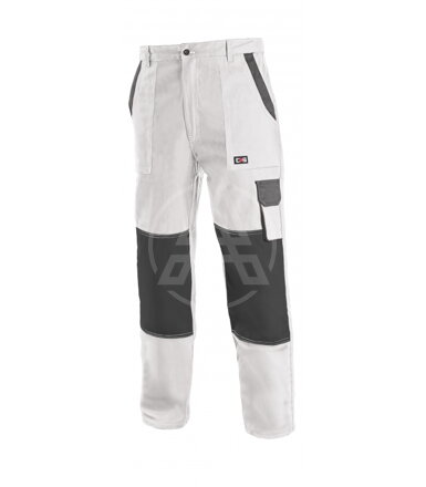 Herrenhose LUX JOSEF weiß-grau