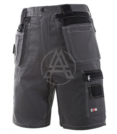 Herren-Kurzhose ORION DAVID grau-schwarz