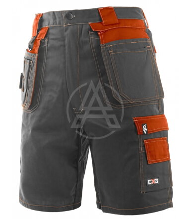 Herren-Kurzhose ORION DAVID grau-orange