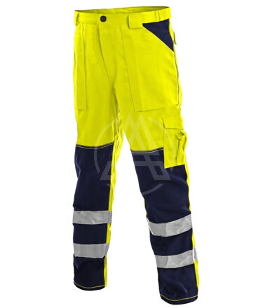 Warnhose NORWICH grün-blau