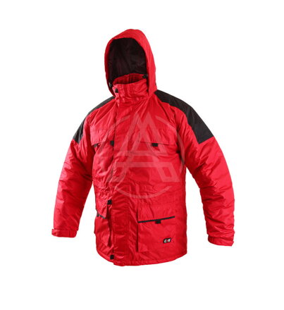 Jacke FREMONT rot-schwarz
