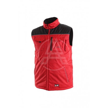 Weste SEATLE rot-schwarz