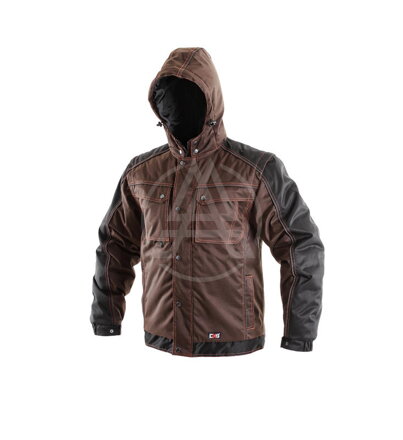 Jacke  IRVINE braun-schwarz