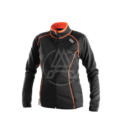 Sweatshirt TORONTO schwarz-orange
