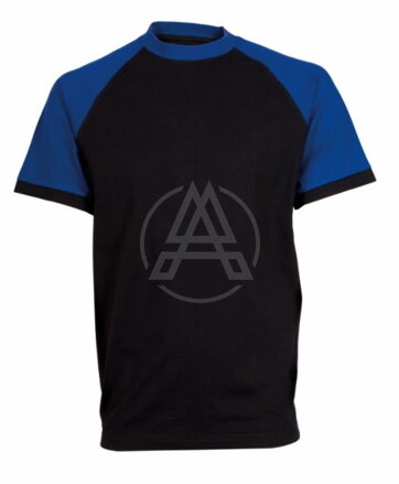T-shirt OLIVER schwarz-blau