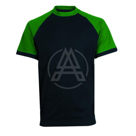 T-shirt OLIVER schwarz-grün
