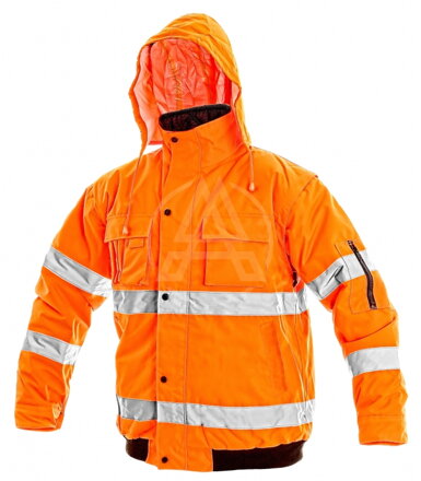 Warnjacke LEEDS orange